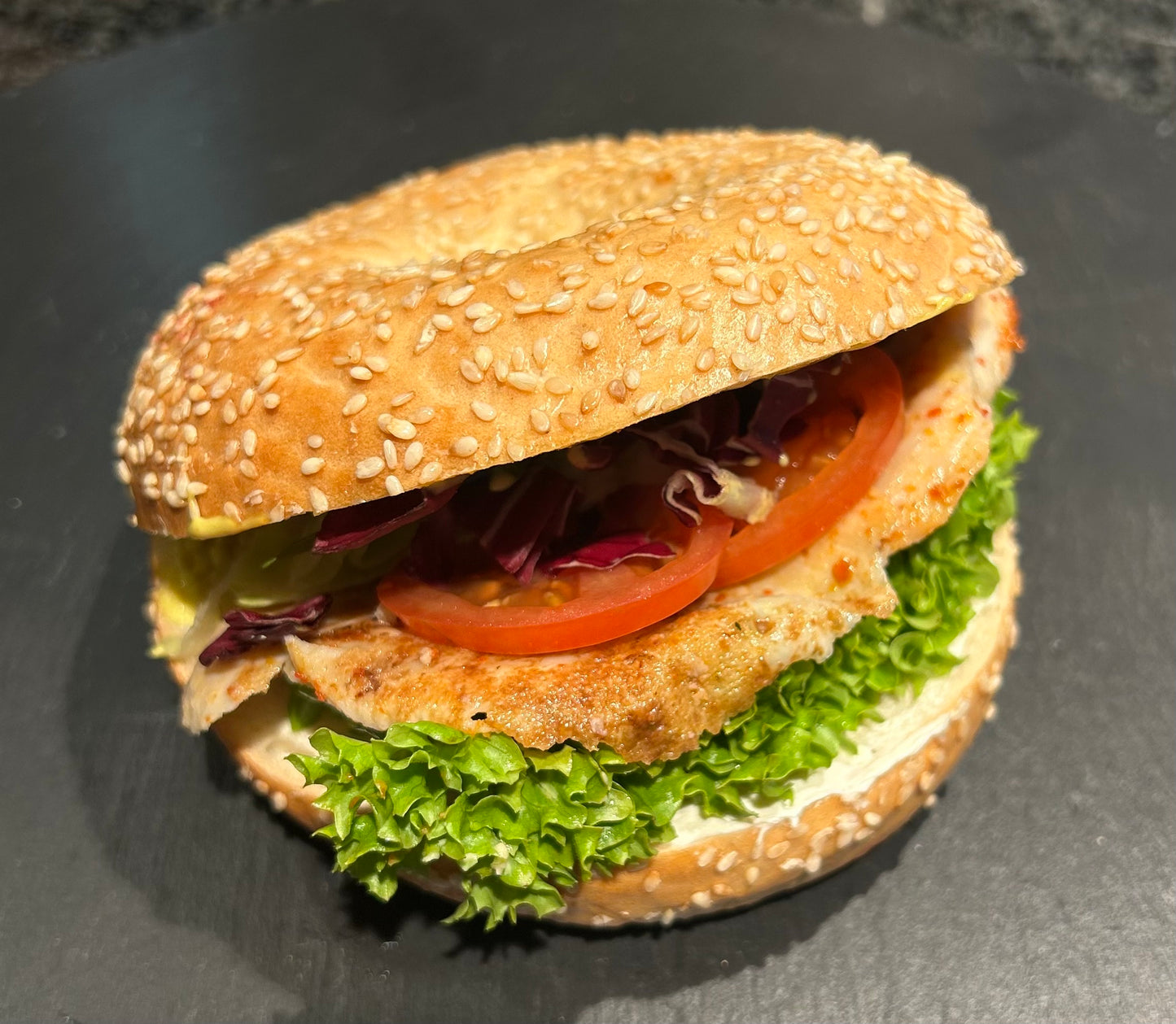 Bagel Hähnchen