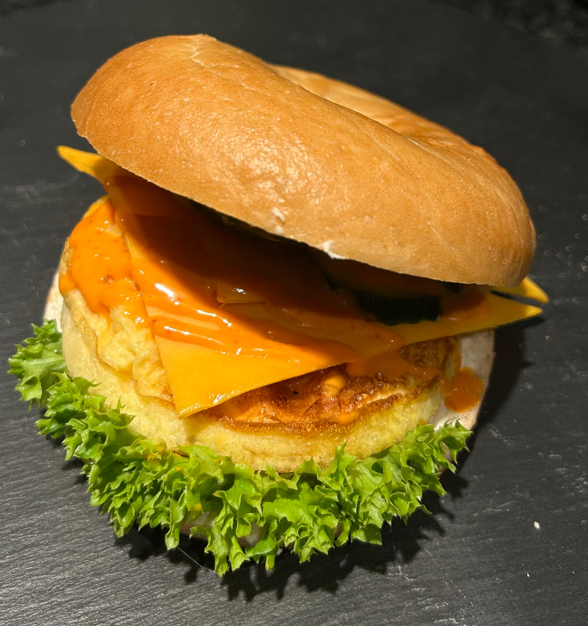 Bagel Egg Sriracha