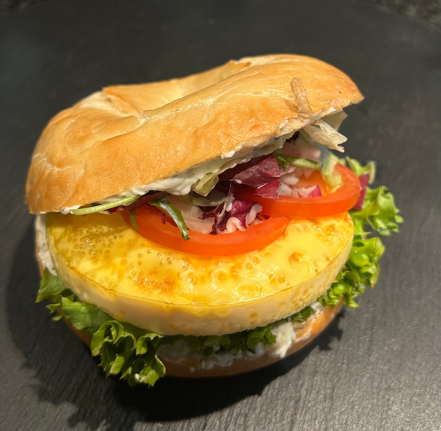 Bagel Omelette