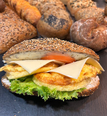 Kornquark Käse Omelett